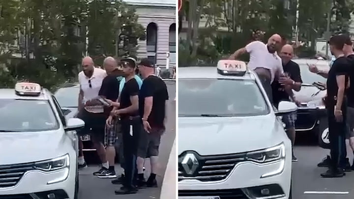 Тайсон Ф’юрі напився в Каннах і кинувся штурхати таксі – відео