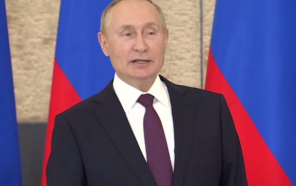 Путін про контрнаступ ЗСУ: “прапор в руки”