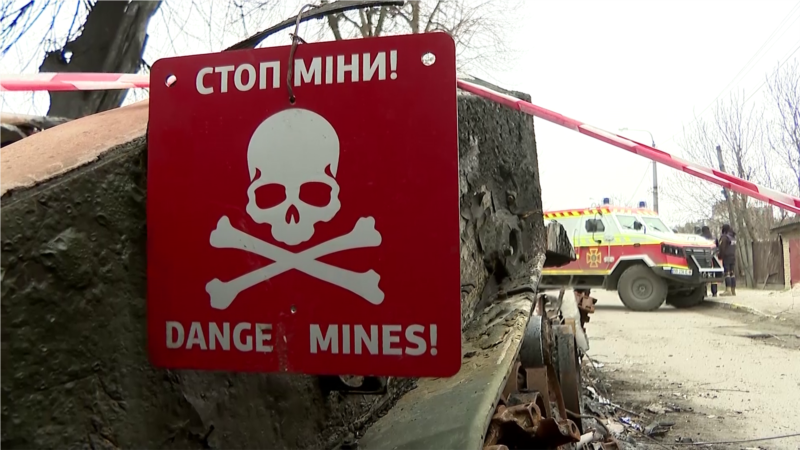 Через міни приблизно третина території України залишається потенційно небезпечною – Єнін