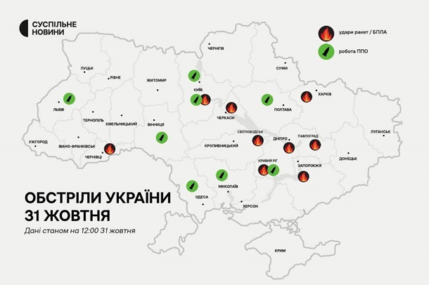 Вторгнення Росії в Україну. 1-31 жовтня
